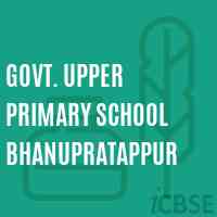 Govt. Upper Primary School Bhanupratappur Logo