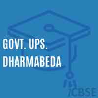Govt. Ups. Dharmabeda Middle School Logo