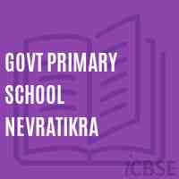 Govt Primary School Nevratikra Logo