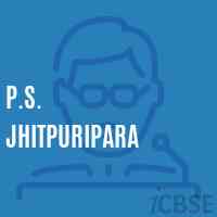 P.S. Jhitpuripara Primary School Logo