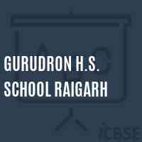 Gurudron H.S. School Raigarh Logo
