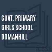 Govt. Primary Girls School Domanhill Logo