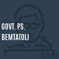 Govt. Ps. Bemtatoli Primary School Logo