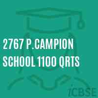 2767 P.Campion School 1100 Qrts Logo
