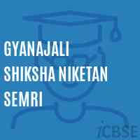 Gyanajali Shiksha Niketan Semri Middle School Logo
