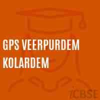 Gps Veerpurdem Kolardem Primary School Logo