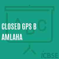 Closed Gps B Amlaha Primary School Logo