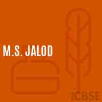 M.S. Jalod Middle School Logo