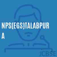 Nps(Egs)Talabpura Primary School Logo