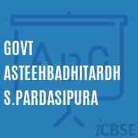 Govt Asteehbadhitardh S.Pardasipura Middle School Logo