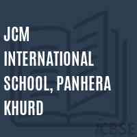 Jcm International School, Panhera Khurd Logo