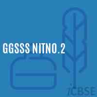 Ggsss Nitno.2 High School Logo