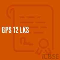 Gps 12 Lks Primary School Logo