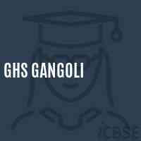 Ghs Gangoli Secondary School Logo