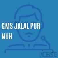 Gms Jalal Pur Nuh Middle School Logo