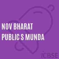 Nov Bharat Public S Munda Secondary School Logo