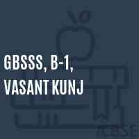 GBSSS, B-1, Vasant Kunj High School Logo