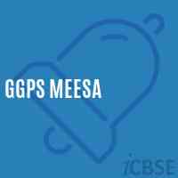 Ggps Meesa Primary School Logo