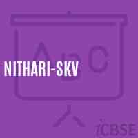 Nithari-SKV Senior Secondary School Logo