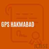 Gps Hakmabad Primary School Logo