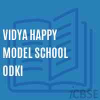 Vidya Happy Model School Odki Logo