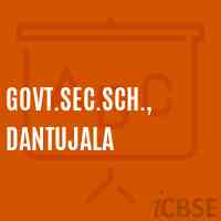 Govt.Sec.Sch., Dantujala Secondary School Logo