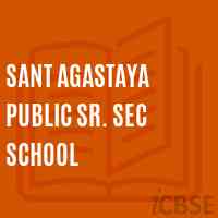 Sant Agastaya Public Sr. Sec School Logo