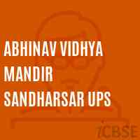 Abhinav Vidhya Mandir Sandharsar Ups Middle School Logo