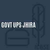 Govt Ups Jhira Middle School Logo