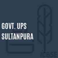 Govt. Ups Sultanpura Middle School Logo