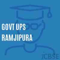 Govt Ups Ramjipura Middle School Logo