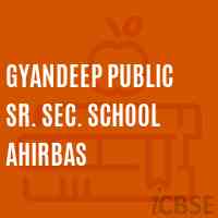 Gyandeep Public Sr. Sec. School Ahirbas Logo
