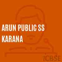 Arun Public Ss Karana Secondary School Logo