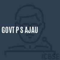 Govt P S Ajau Primary School Logo