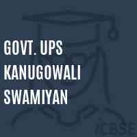 Govt. Ups Kanugowali Swamiyan Middle School Logo