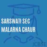 Sarswati Sec Malarna Chaur Secondary School Logo