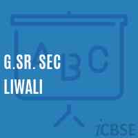 G.Sr. Sec Liwali High School Logo