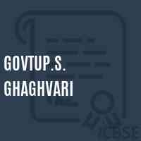 Govtup.S. Ghaghvari Middle School Logo