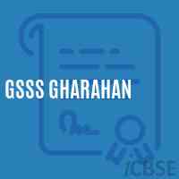 Gsss Gharahan High School Logo