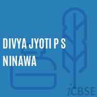 Divya Jyoti P S Ninawa Middle School Logo
