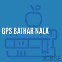 Gps Bathar Nala Primary School Logo