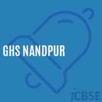 Ghs Nandpur Secondary School Logo
