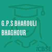G.P.S Bharouli Bhaghour Primary School Logo