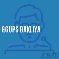 Ggups Bakliya Middle School Logo