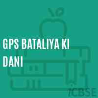 Gps Bataliya Ki Dani Primary School Logo