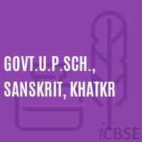 Govt.U.P.Sch., Sanskrit, Khatkr Middle School Logo