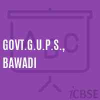 Govt.G.U.P.S., Bawadi Middle School Logo