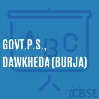 Govt.P.S., Dawkheda (Burja) Primary School Logo