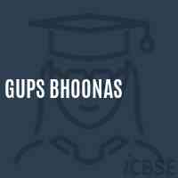 Gups Bhoonas Middle School Logo