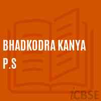 Bhadkodra Kanya P.S Middle School Logo